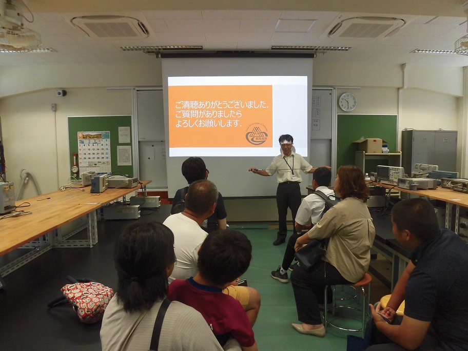 学校見学会風景その7